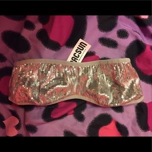 sequin bandeau by Nollie Basics